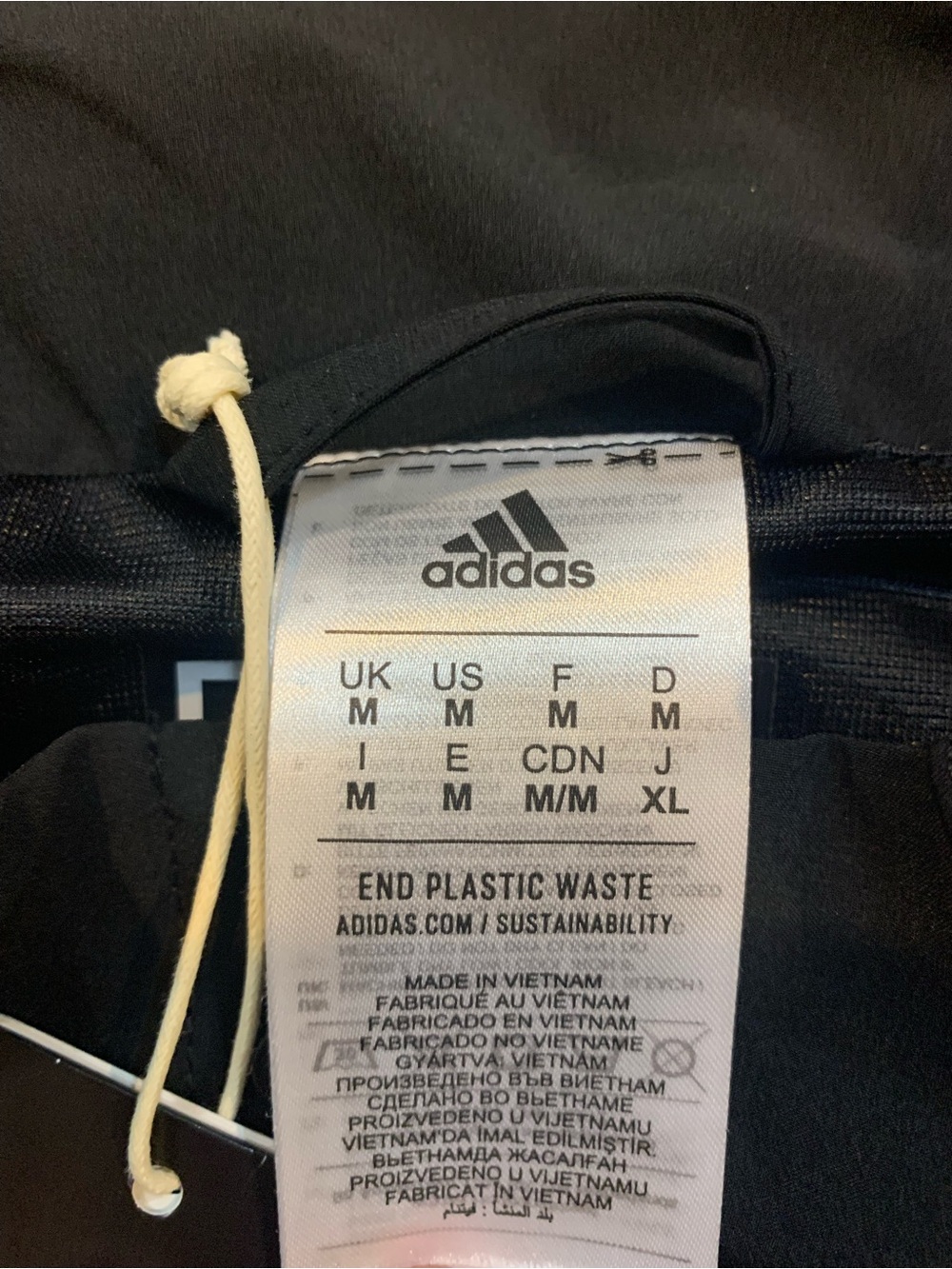 adidas Lightweight Woven Jacket / Men’s Medium - Picture 3 of 3